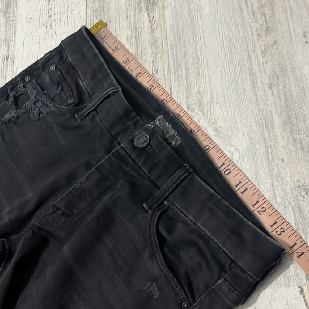 Mother The Looker Destroyed Ride Jeans Size 28 - Picture 11 of 14